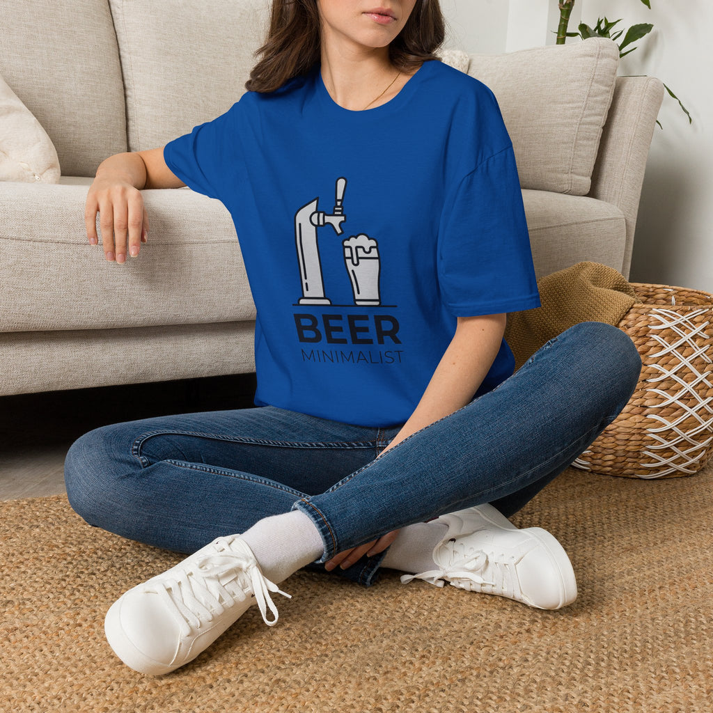 Beer Minimalist T-Shirt — Tap & Pint Graphic Tee