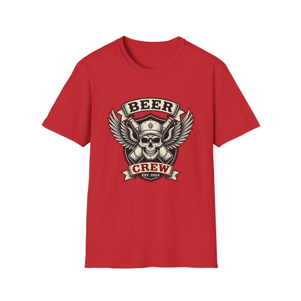 Beer Crew T-Shirt — Skull & Wings Brewery Graphic Tee