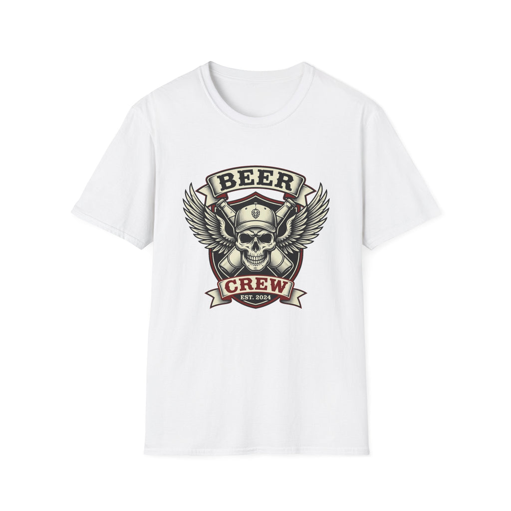 Beer Crew T-Shirt — Skull & Wings Brewery Graphic Tee