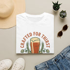 Crafted For Thirst Beer T-Shirt — Genuine Ale Pint Graphic Tee