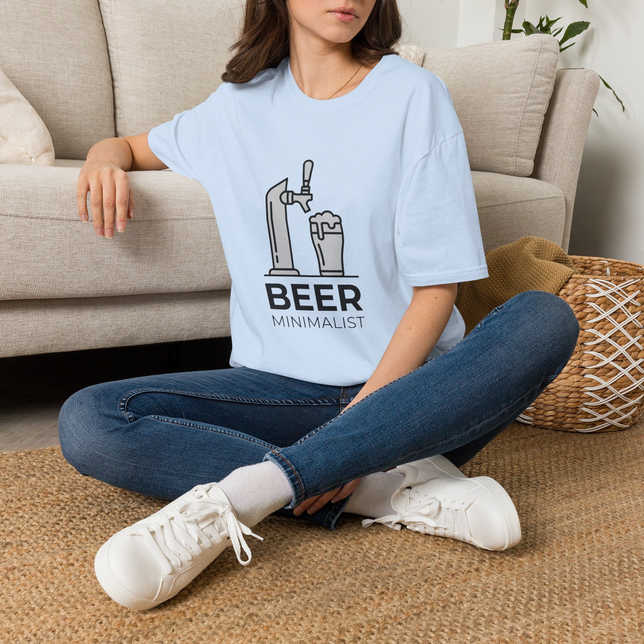 Beer Minimalist T-Shirt — Tap & Pint Graphic Tee