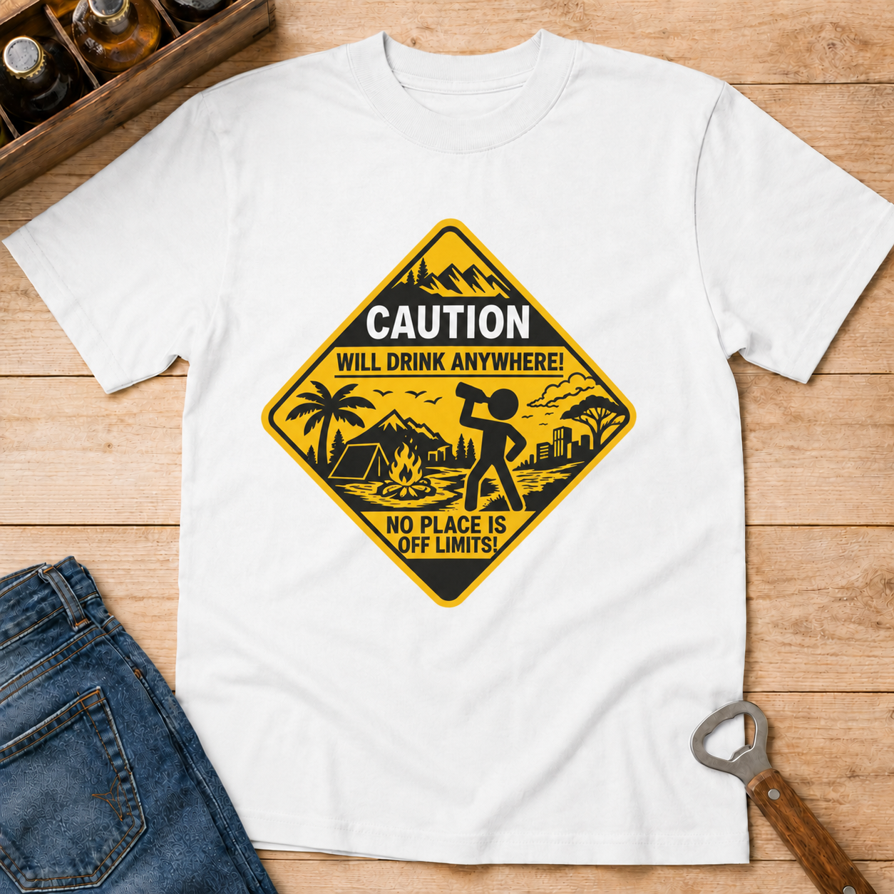 Caution T-Shirt