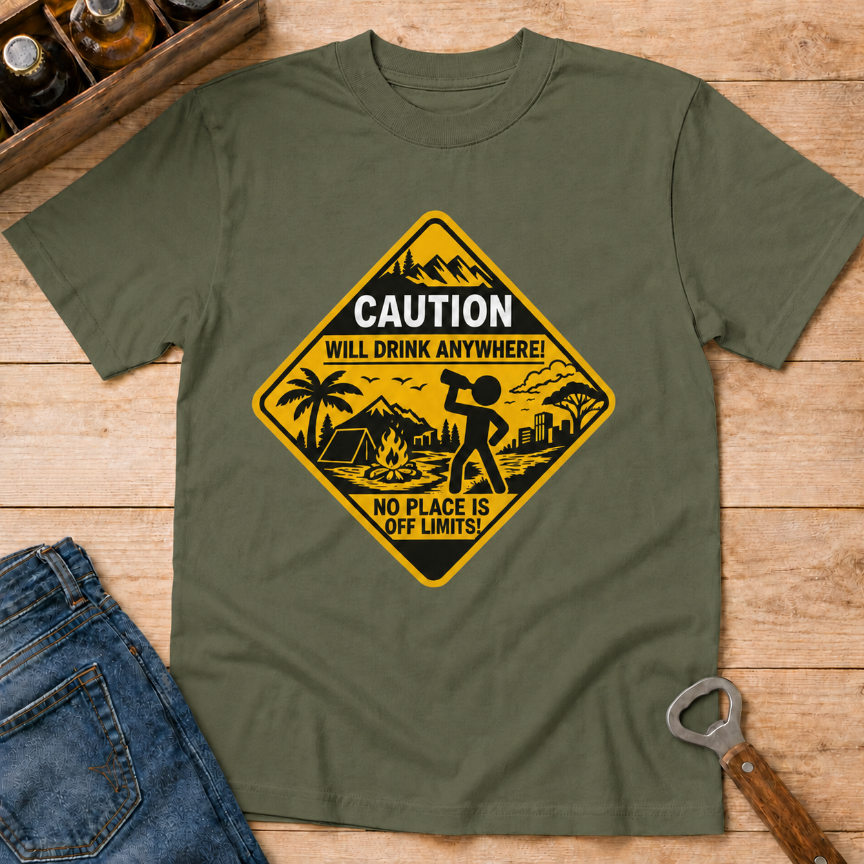 Caution T-Shirt