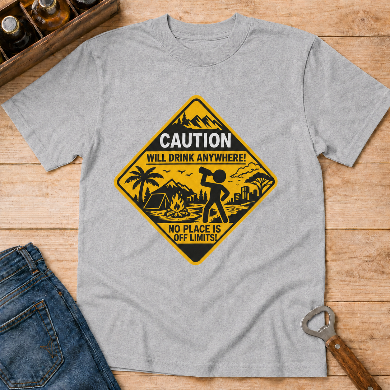 Caution T-Shirt