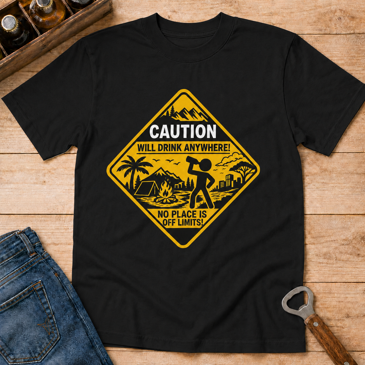 Caution T-Shirt