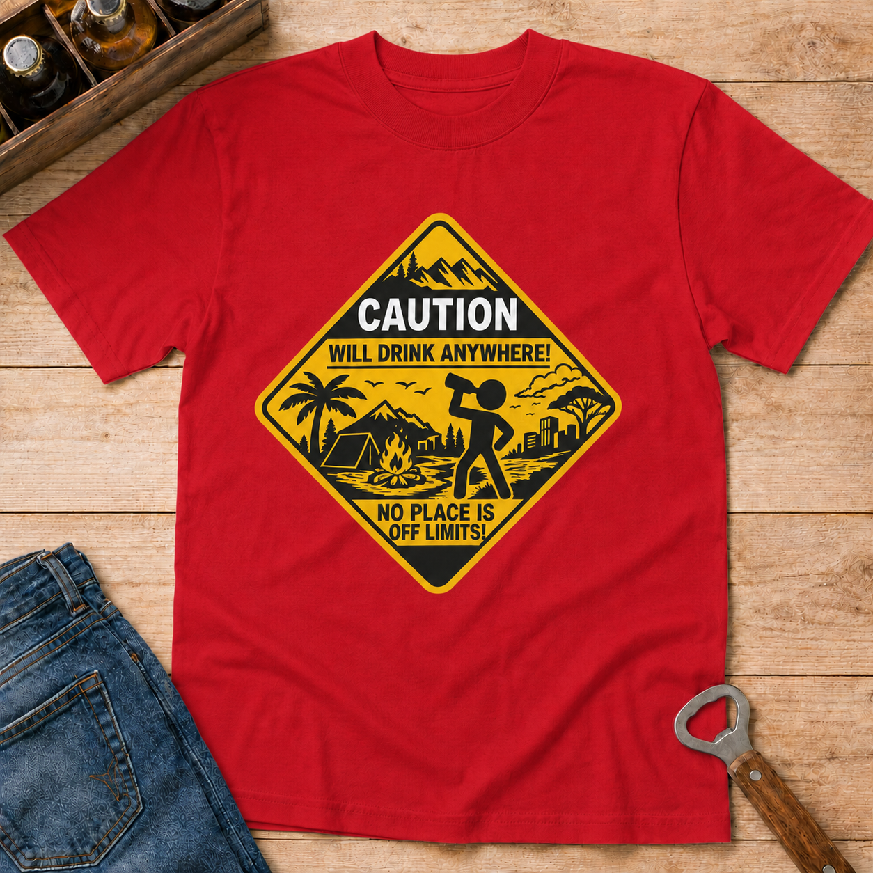 Caution T-Shirt