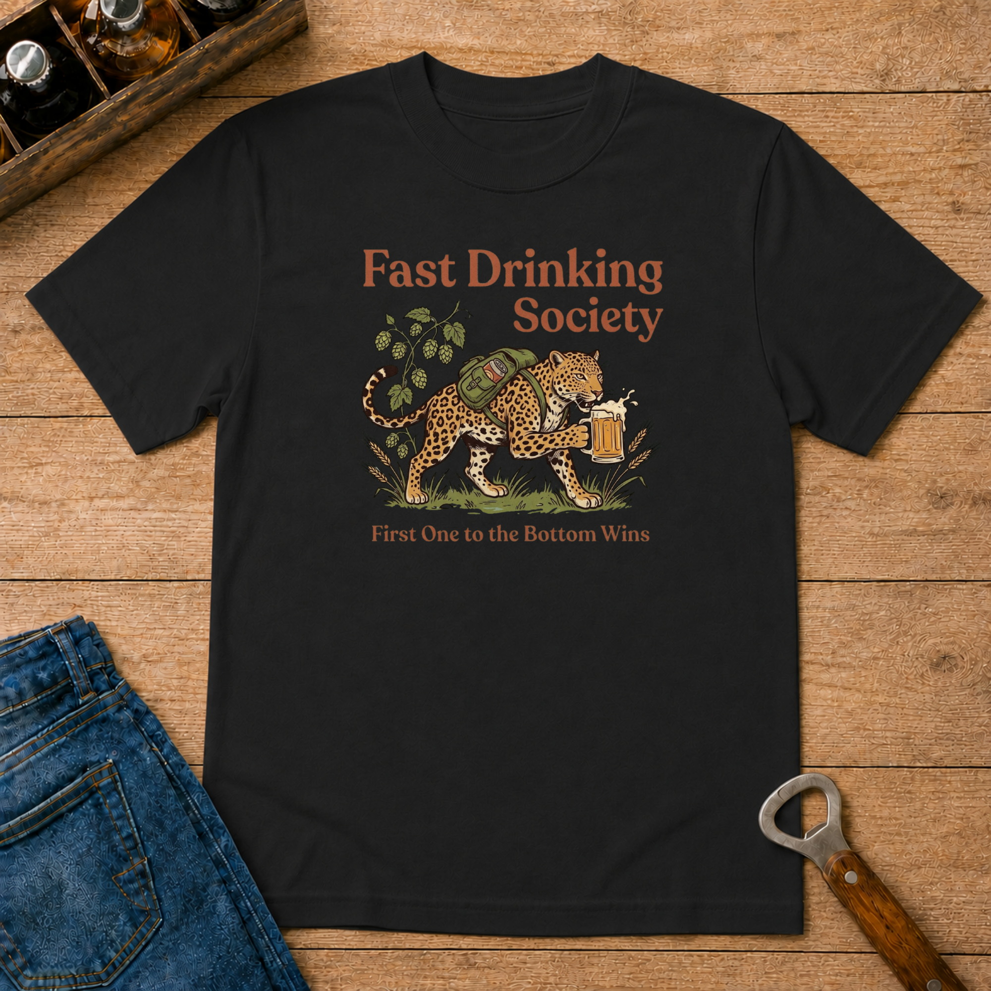 Fast Drinking Society T-Shirt