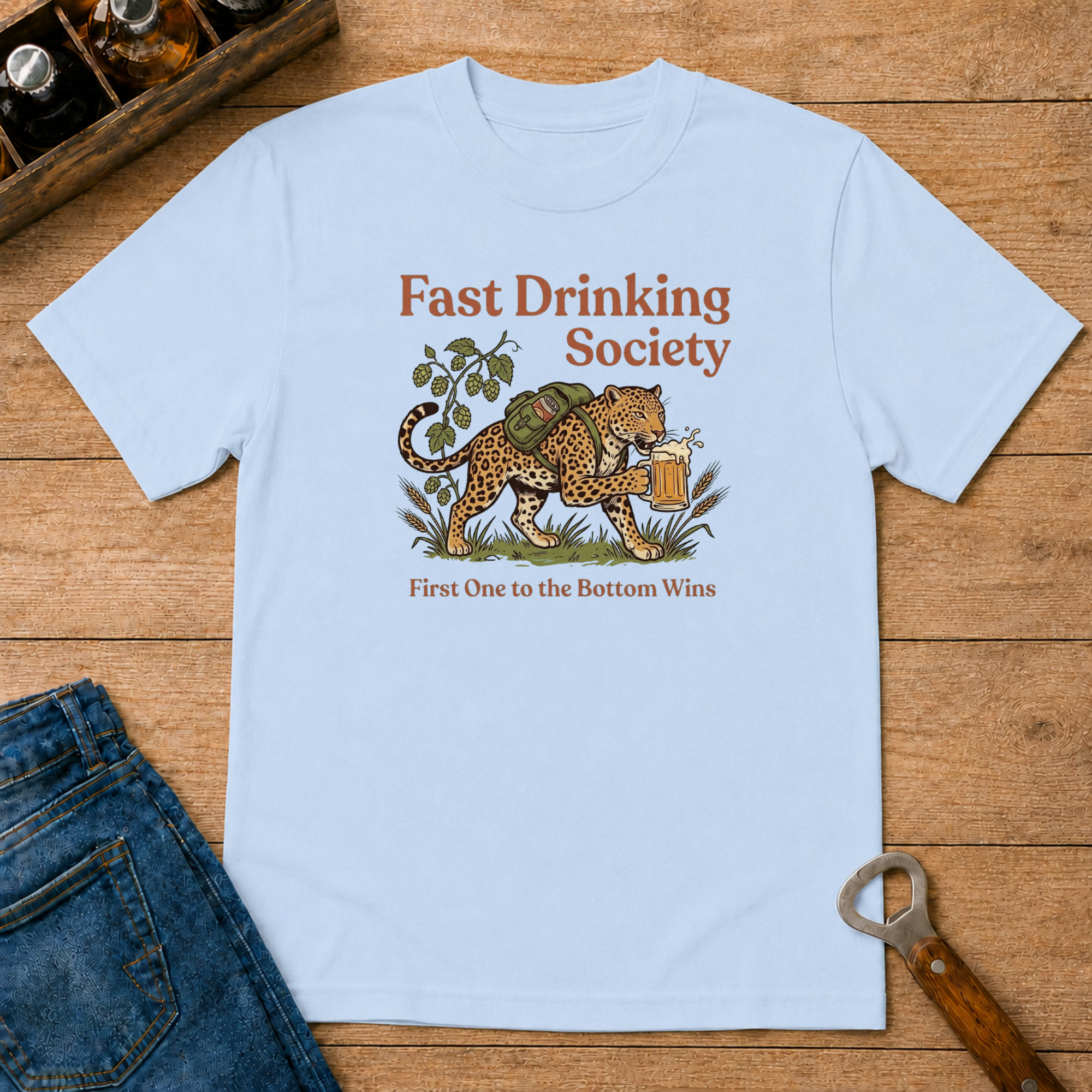 Fast Drinking Society T-Shirt