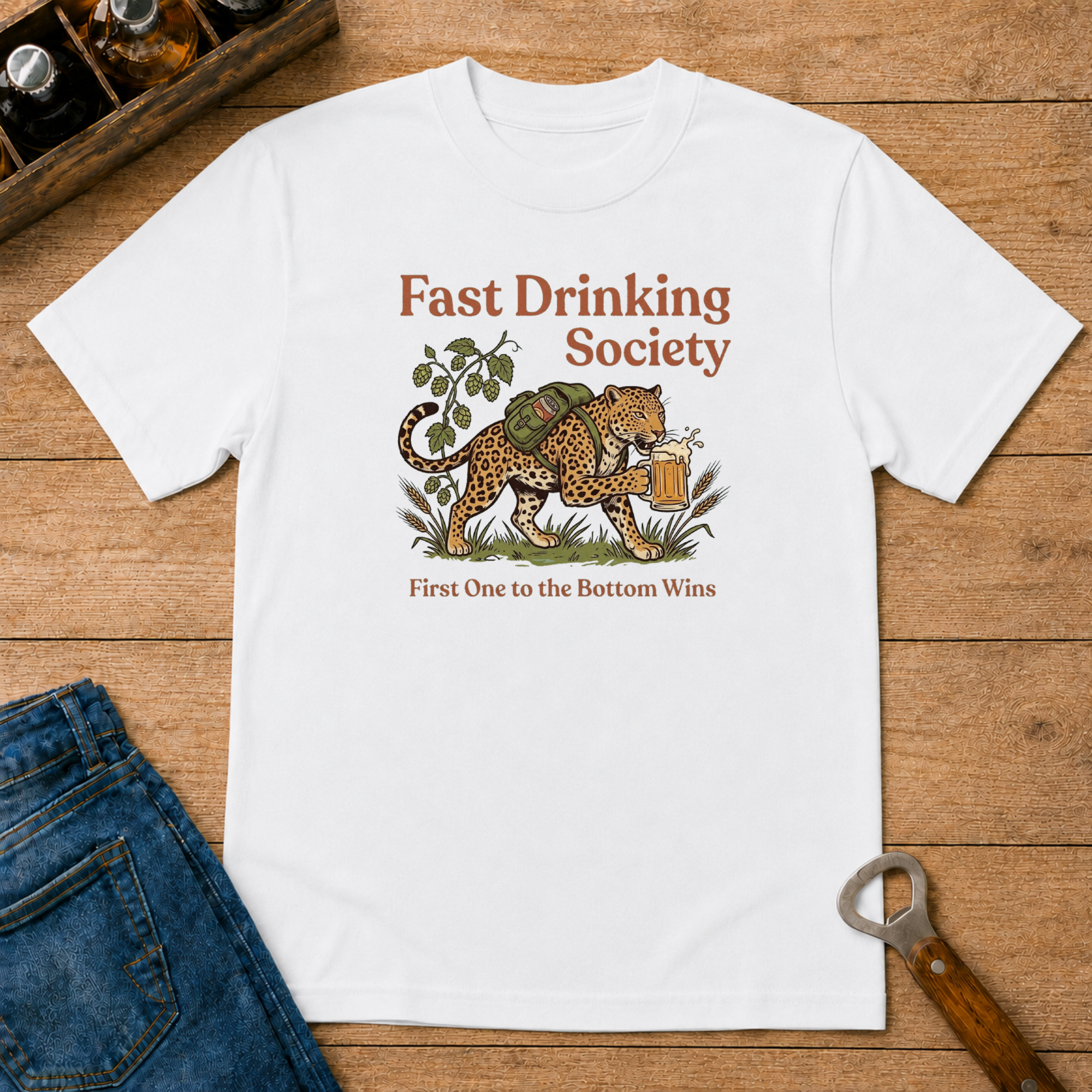 Fast Drinking Society T-Shirt
