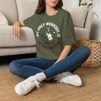 My Only Workout Is Lifting This Pint T-Shirt