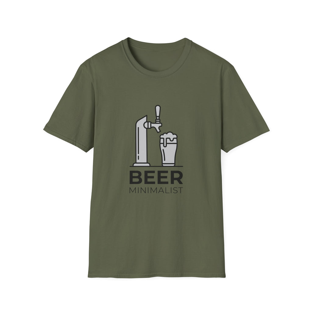 Beer Minimalist T-Shirt — Tap & Pint Graphic Tee