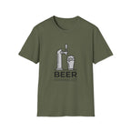 Beer Minimalist T-Shirt — Tap & Pint Graphic Tee