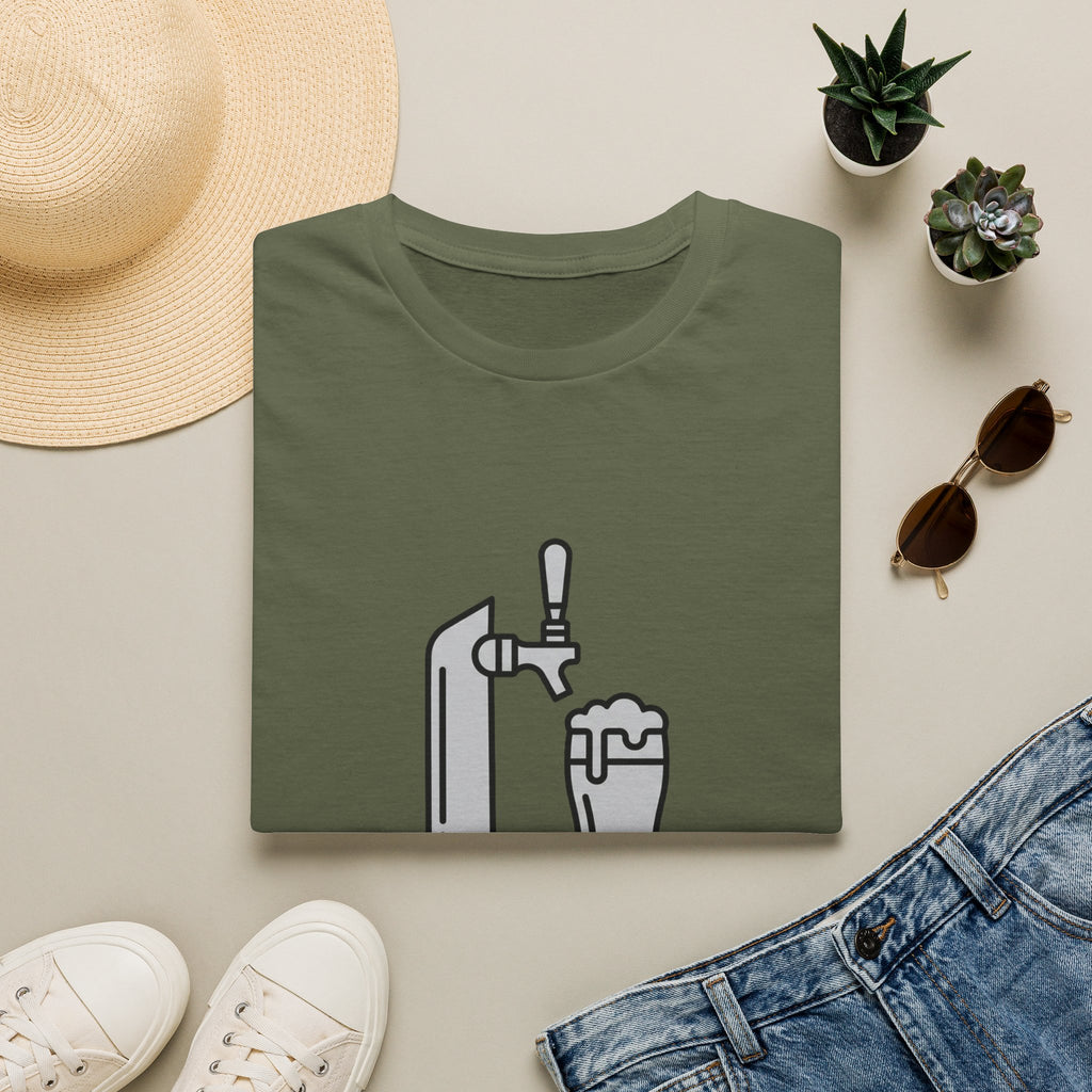 Beer Minimalist T-Shirt — Tap & Pint Graphic Tee
