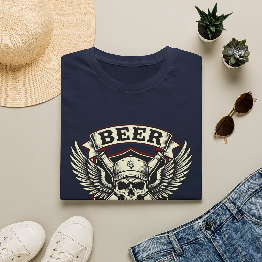 Beer Crew T-Shirt — Skull & Wings Brewery Graphic Tee