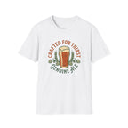 Crafted For Thirst Beer T-Shirt — Genuine Ale Pint Graphic Tee