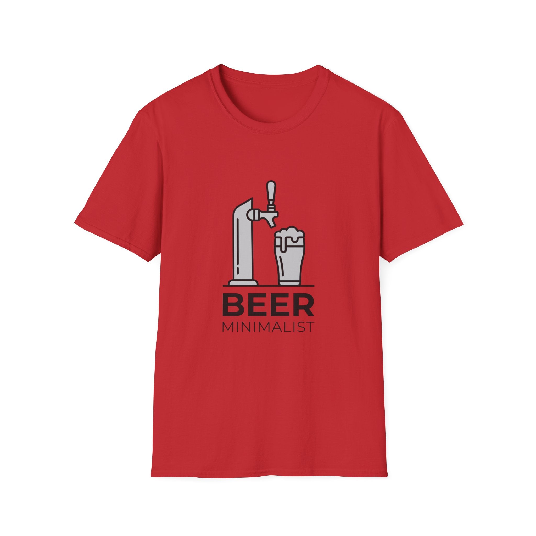 Beer Minimalist T-Shirt — Tap & Pint Graphic Tee