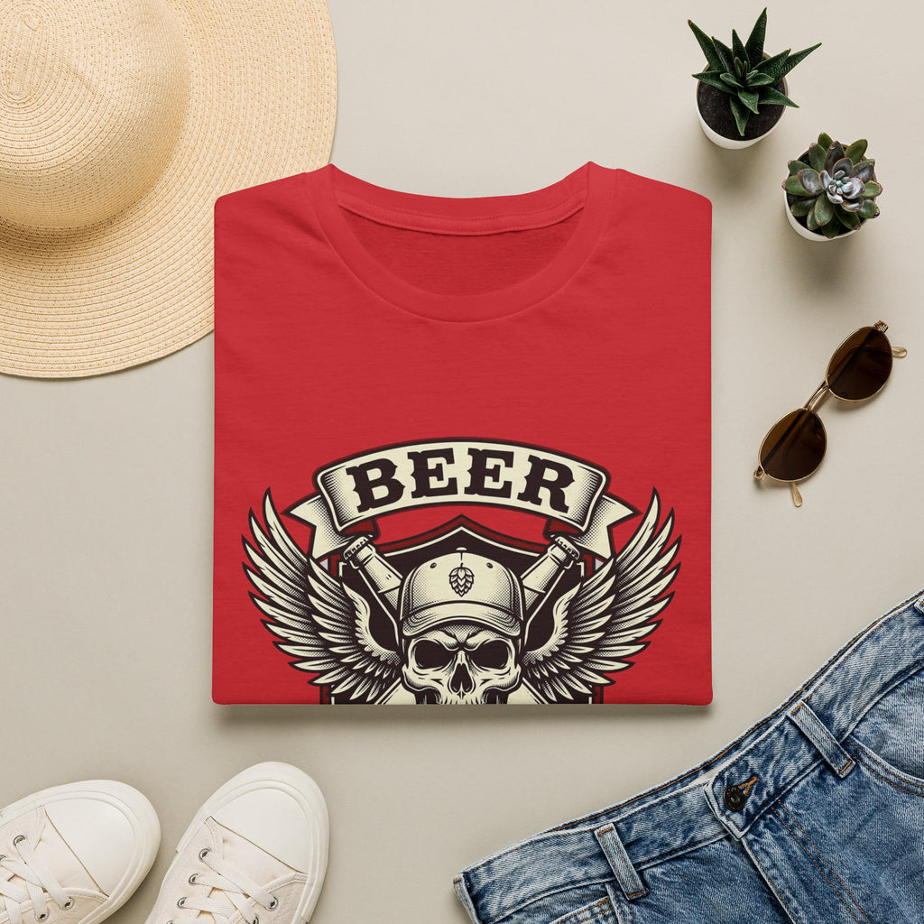 Beer Crew T-Shirt — Skull & Wings Brewery Graphic Tee