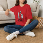 Beer Minimalist T-Shirt — Tap & Pint Graphic Tee