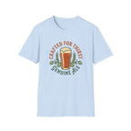Crafted For Thirst Beer T-Shirt — Genuine Ale Pint Graphic Tee