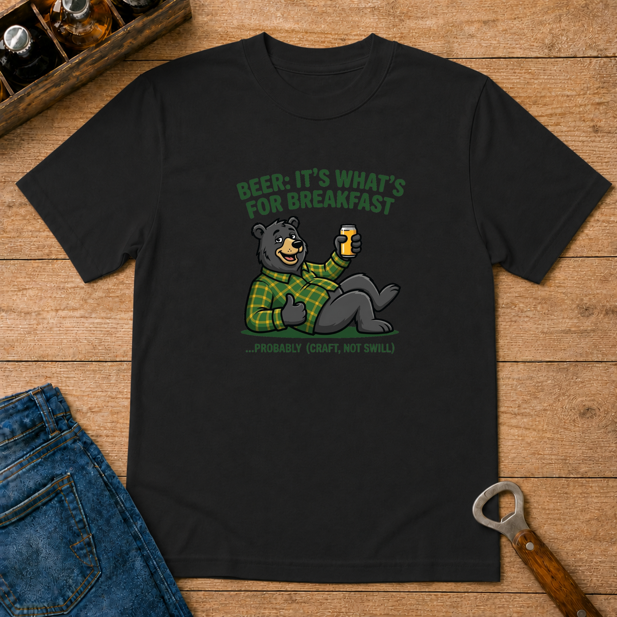 Beer It's What's For Breakfast T-Shirt