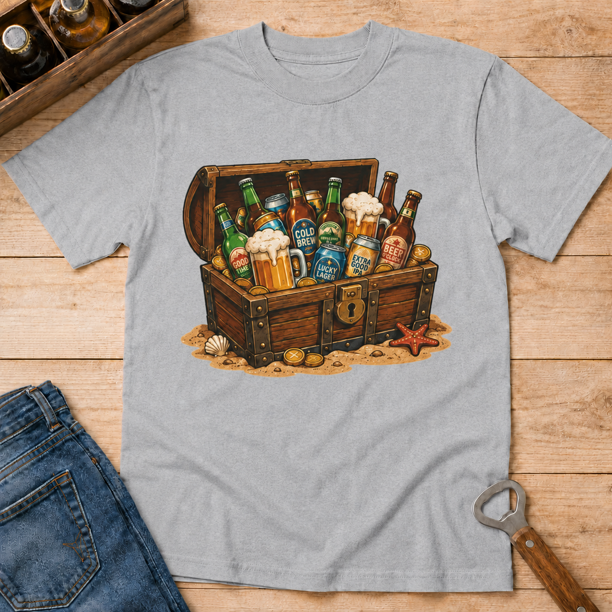 Treasure Chest of Beers T-Shirt