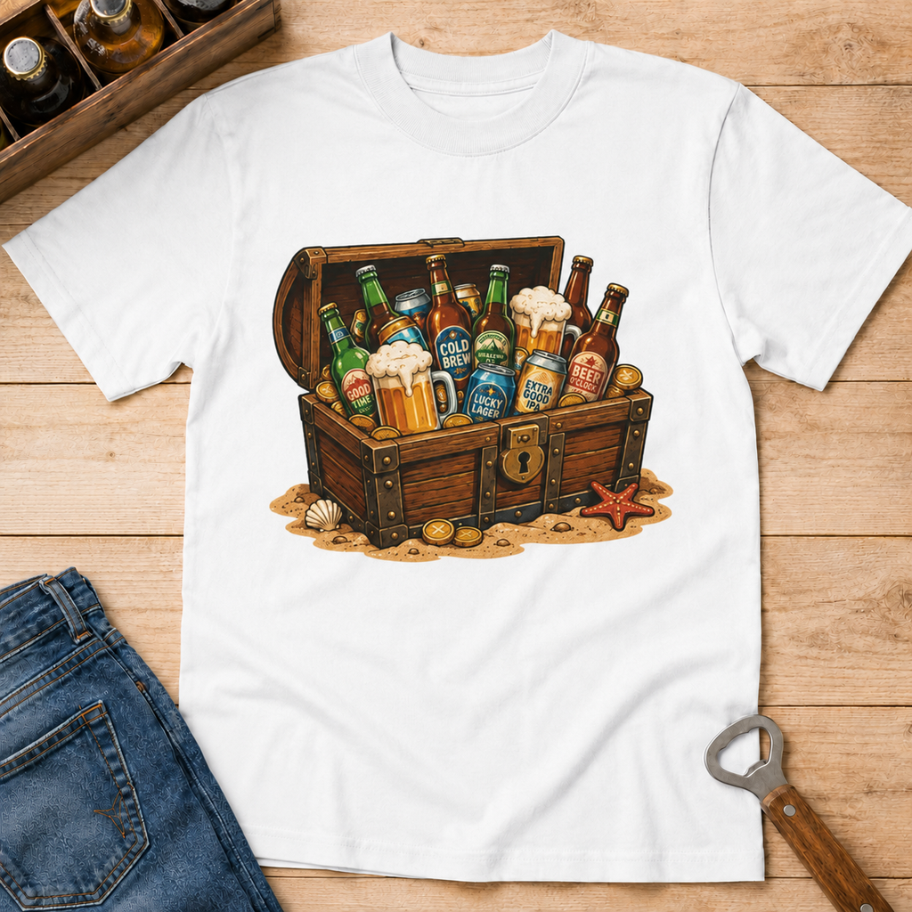 Treasure Chest of Beers T-Shirt