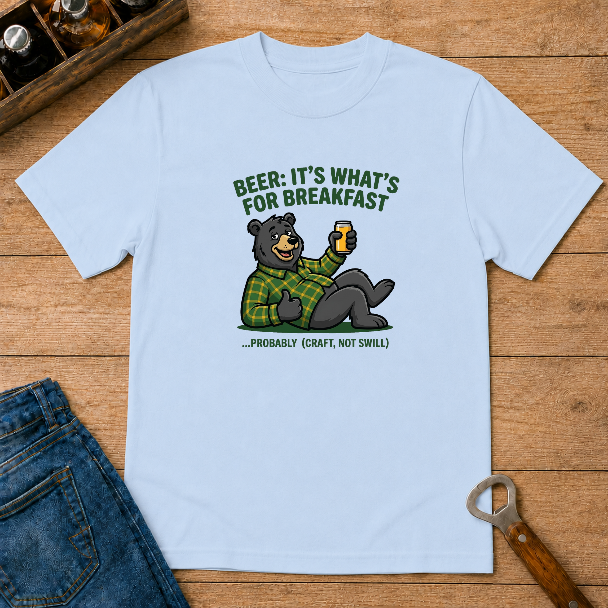 Beer It's What's For Breakfast T-Shirt