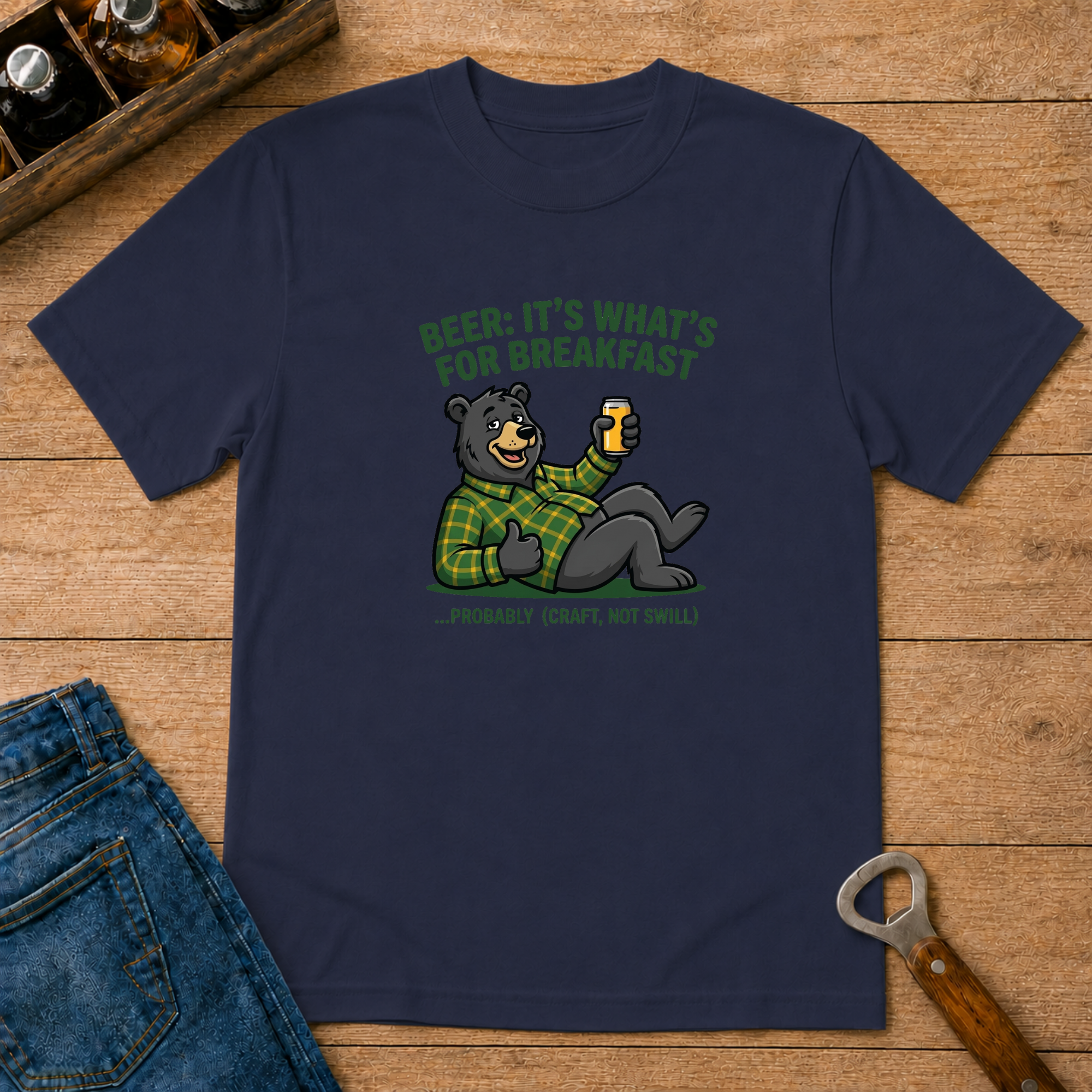Beer It's What's For Breakfast T-Shirt