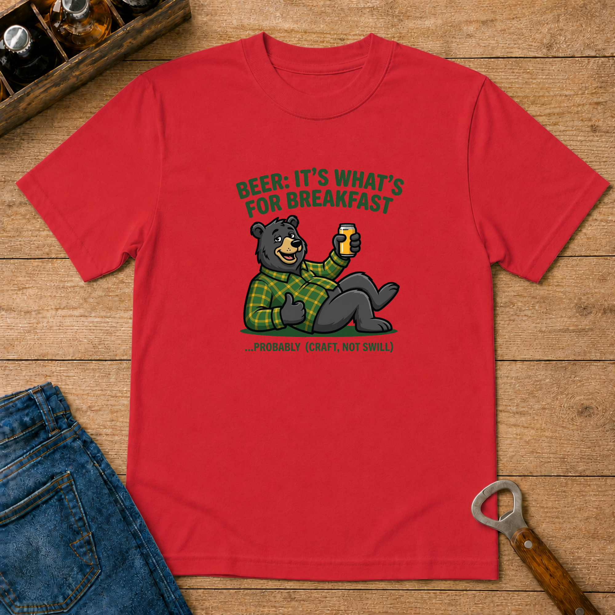 Beer It's What's For Breakfast T-Shirt