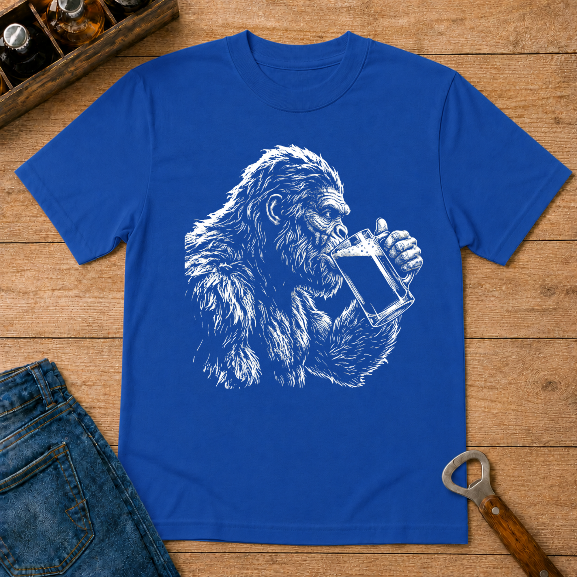 Thirsty Bigfoot T-Shirt