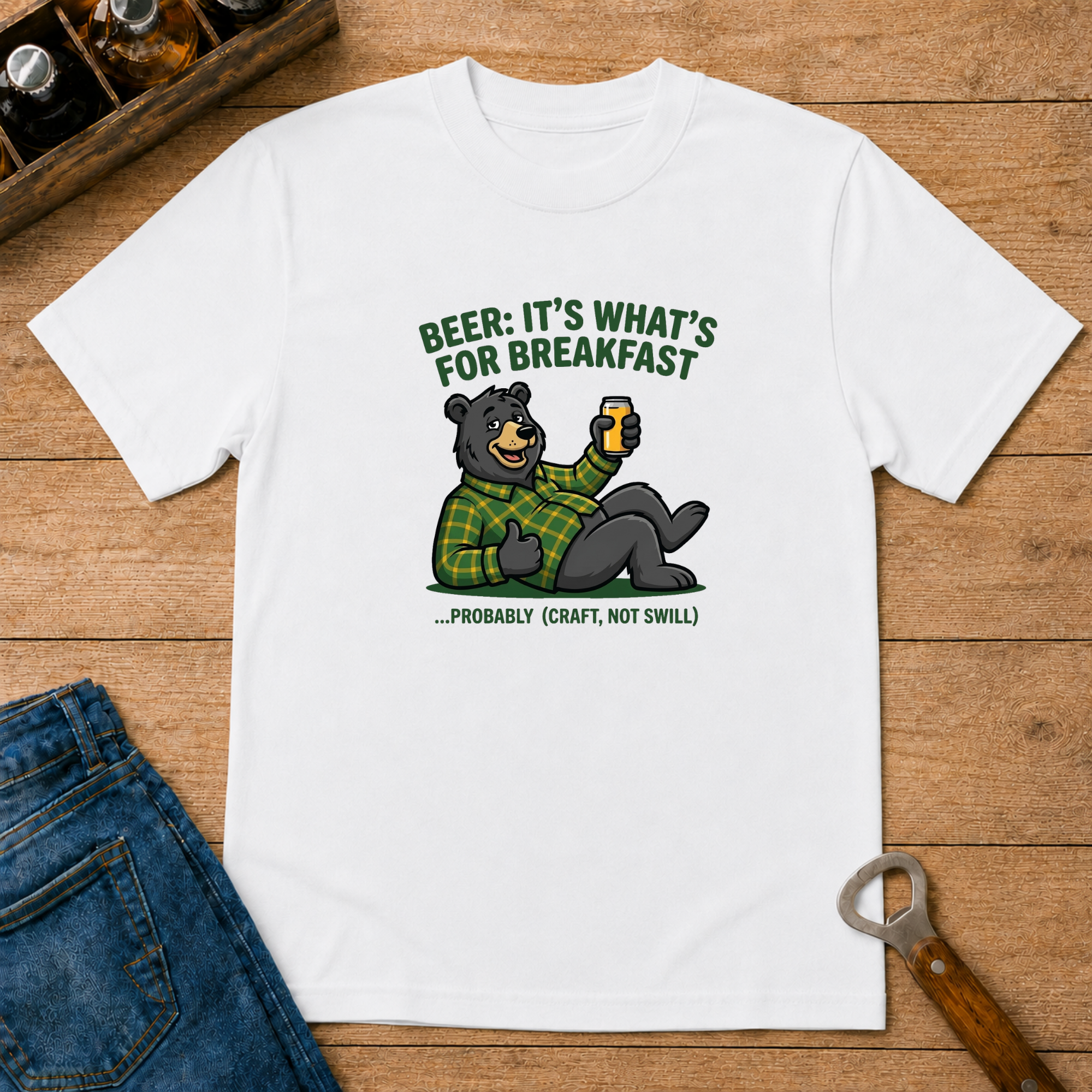 Beer It's What's For Breakfast T-Shirt